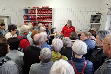 Impression F&uuml;hrung bei Pfalznudel in Gro&szlig;fischlingen