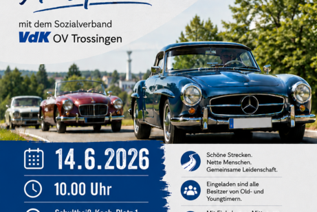 Youngtimer- und Oldtimerausfahrt am 14.6.2026