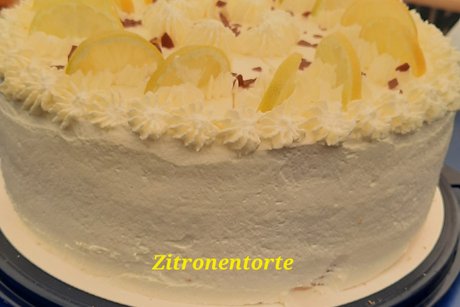 Zitronentorte