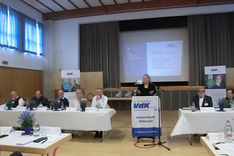 Sandra Hertha, Geschäftsführerin des VdK-Bezirksverbandes