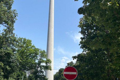 Blick auf den Fernsehturm
