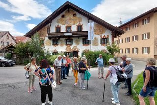 Fahrt nach Oberammergau