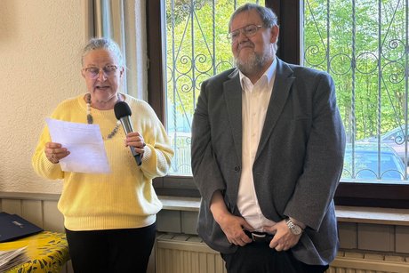 Frau Knebel und Herr Gsell