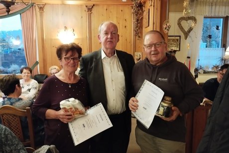 25 Jahre VdK, Karin Wasmer, Gerd Hoffmann, Joachim Sp&auml;th