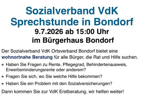 Sprechstunde