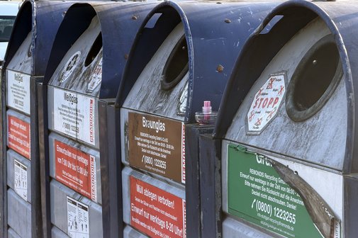 Symbolbild zu Altglascontainern in Filderstadt.