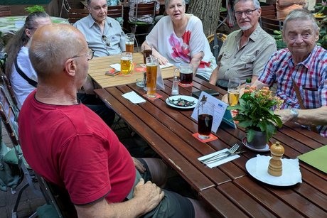 Der Sommerhock bot gesellige Stunden und lebendigen Austausch