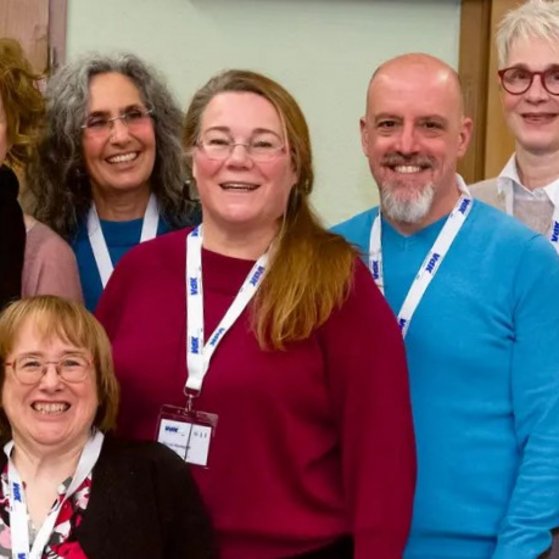 Vorstand OV Langensteinbach Sieben Mitglieder des Vorstandes des Ortsverbandes Langensteinbach