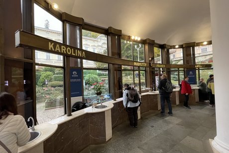 Marienbad, die Heilquellen