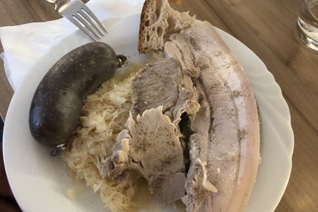 Wir ließen es uns schmecken