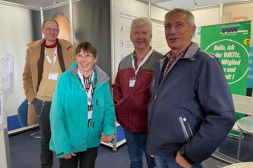 VdK - Infostand auf der Muswiese Im BDS-Zelt