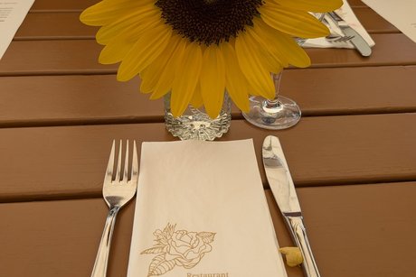 Tischdekoration Rosengarten Tischdekoration Rosengarten