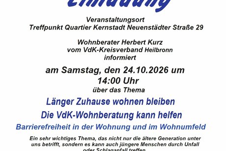Einladungsplakat