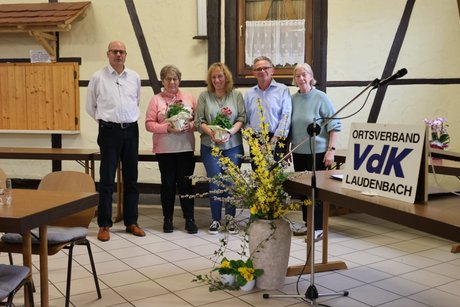 von links: Markus Schmitt, Gertrud Meuthen, Heike Treml, Josef Vorholzer, Carmen Beetz