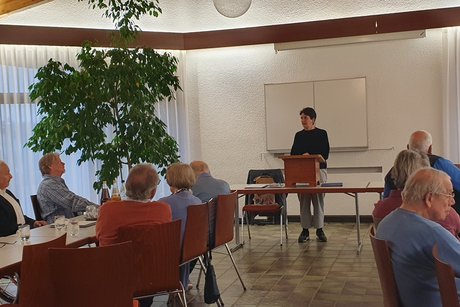 man sieht Frau B&uuml;rgermeisterin Wiedersatz