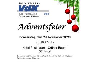 Adventsfeier