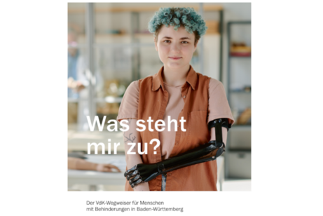 Zu sehen ist das Titelblatt der VdK Brosch&uuml;re &uuml;ber Nachteilsausgleiche