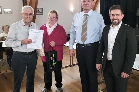 Ehrung von Roland Wanner