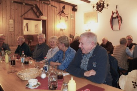 Alle sind satt und zufrieden.