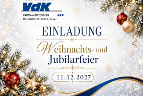 Weihnachts- und Jubliarfeier 2027