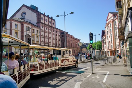 Mit dem Petit Train durch Colmar