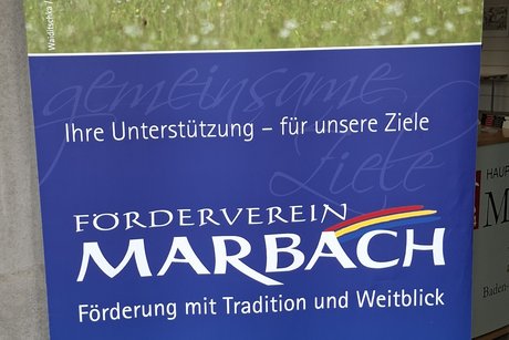 Schild von Gest&uuml;t Marbach