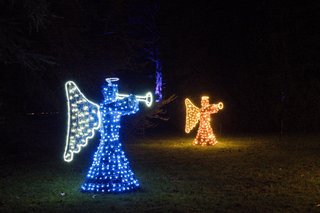 Weihnachtsengel mit Trompete