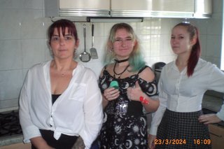 Unsere Bedienungen, Tamara, Leonie und Angelie Willmann