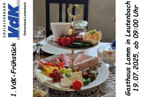 Das Bild zeigt ein Schlemmerfrühstück
