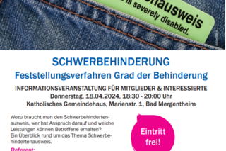 Flyer zur Informationsveranstaltung