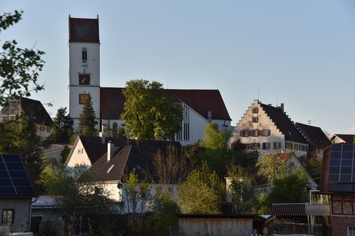 Stadtbild Bingen / Hohenzollern