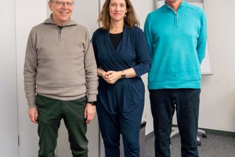 Dr. Dorothea Kliche-Behnke, SPD, mit Martin Gross und Eberhard K&ouml;hler