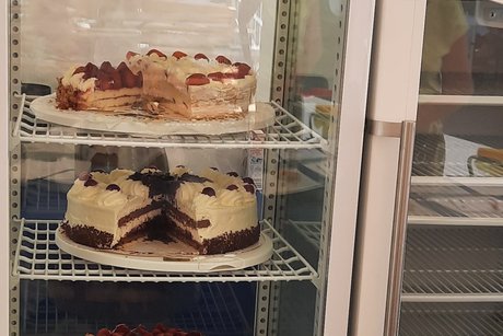 Kühlschrank gut gefüllt