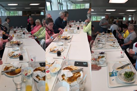 Tagesausflug 2025 - Mittagessen im ZDF-Betriebsrestaurant