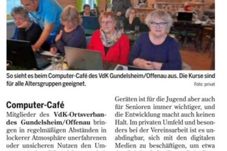 Bericht über das Computer Café in der HST