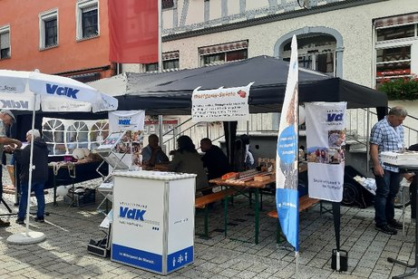 VdK Stand - Beratung durch VdK Vorstandsmitglieder