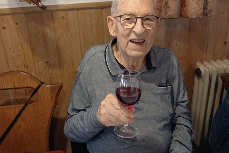 Walter Münter, 99 Jahre alt