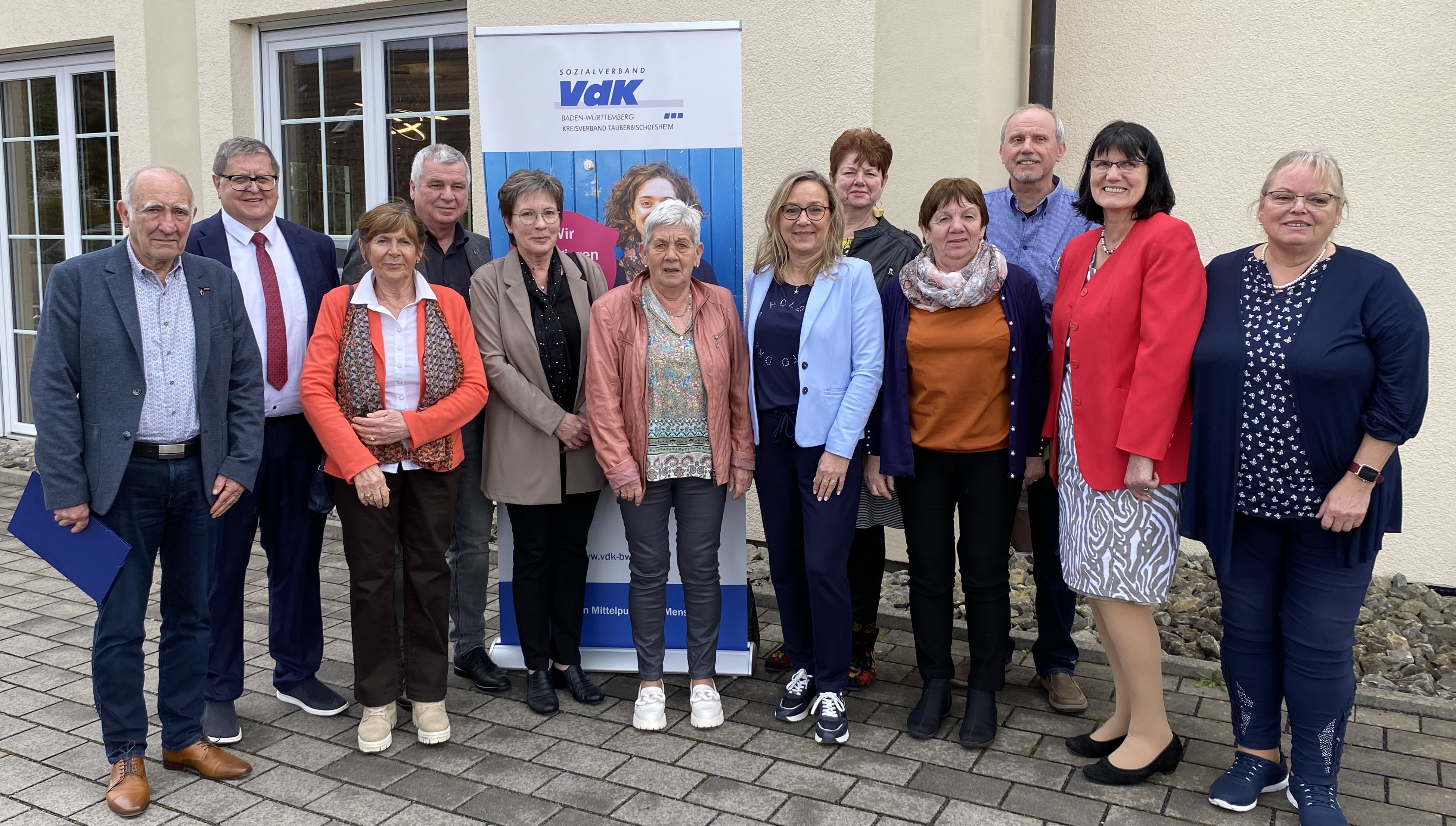 Vorstandsmitglieder des VdK Kreisverbandes Tauberbischofsheim