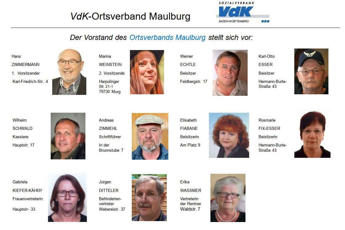 OV Vorstand per M&auml;rz 2026