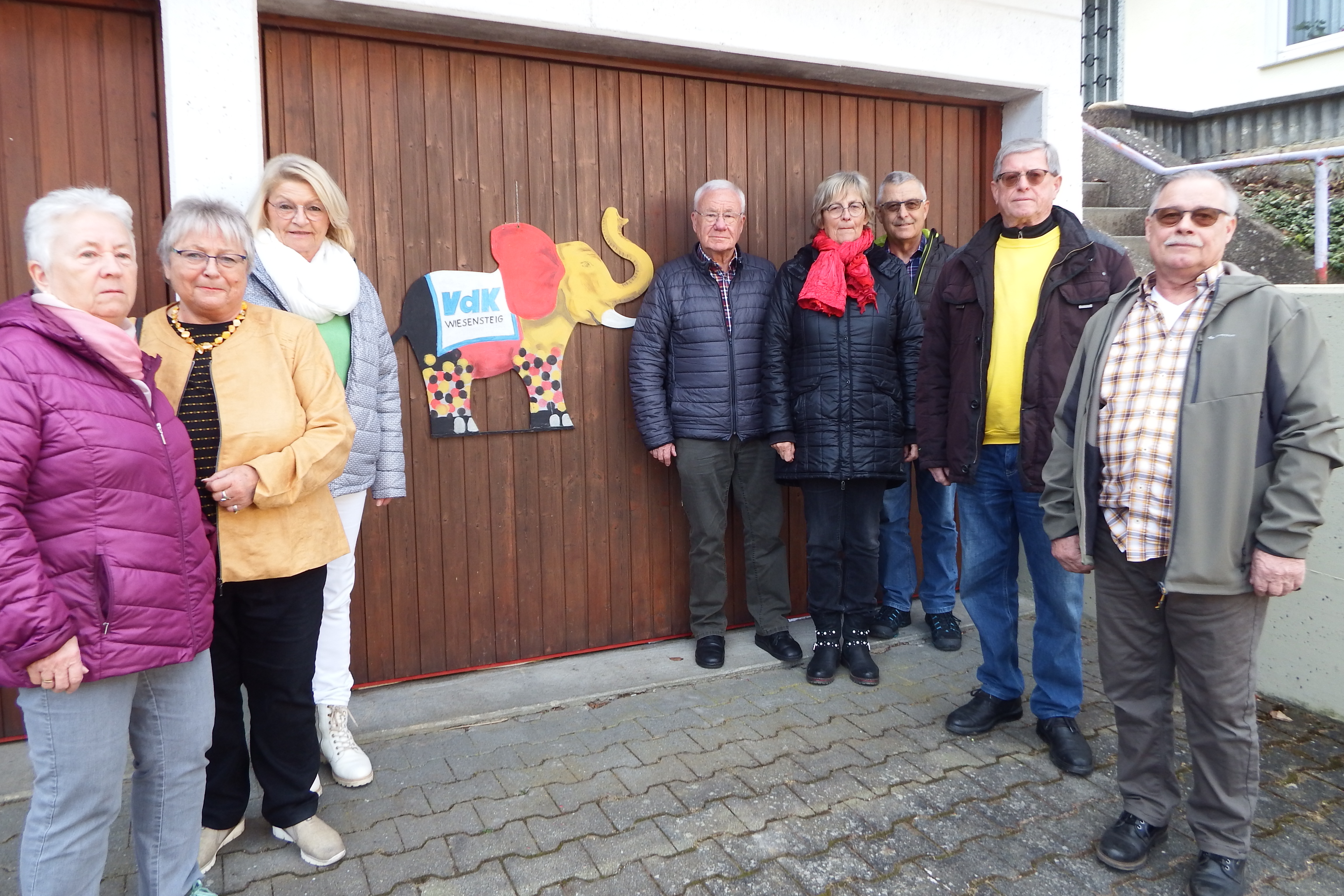 Else Einschütz, Barbara Roll, Maria Beckert, Alfred Karmacek, Gitte Karmacek, Hans Beckert, Albert Baumeister