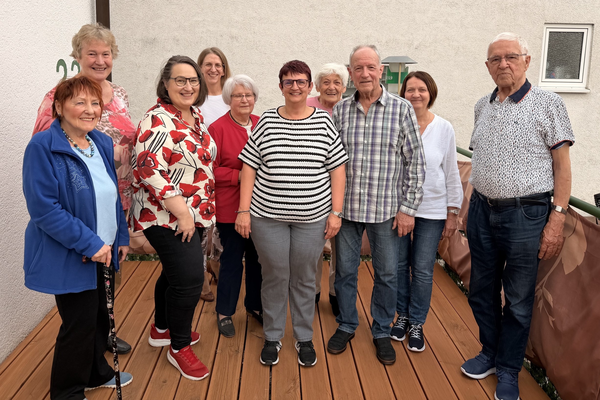 Vorstand des Ortsverbands Mingolsheim