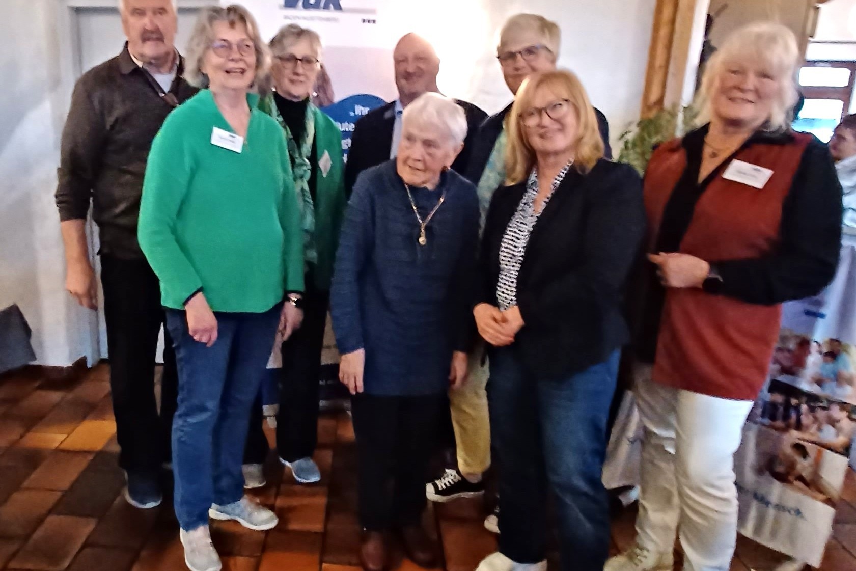 Gruppenfoto der Vorstandschaft des Ortsverband VdK Kressbronn