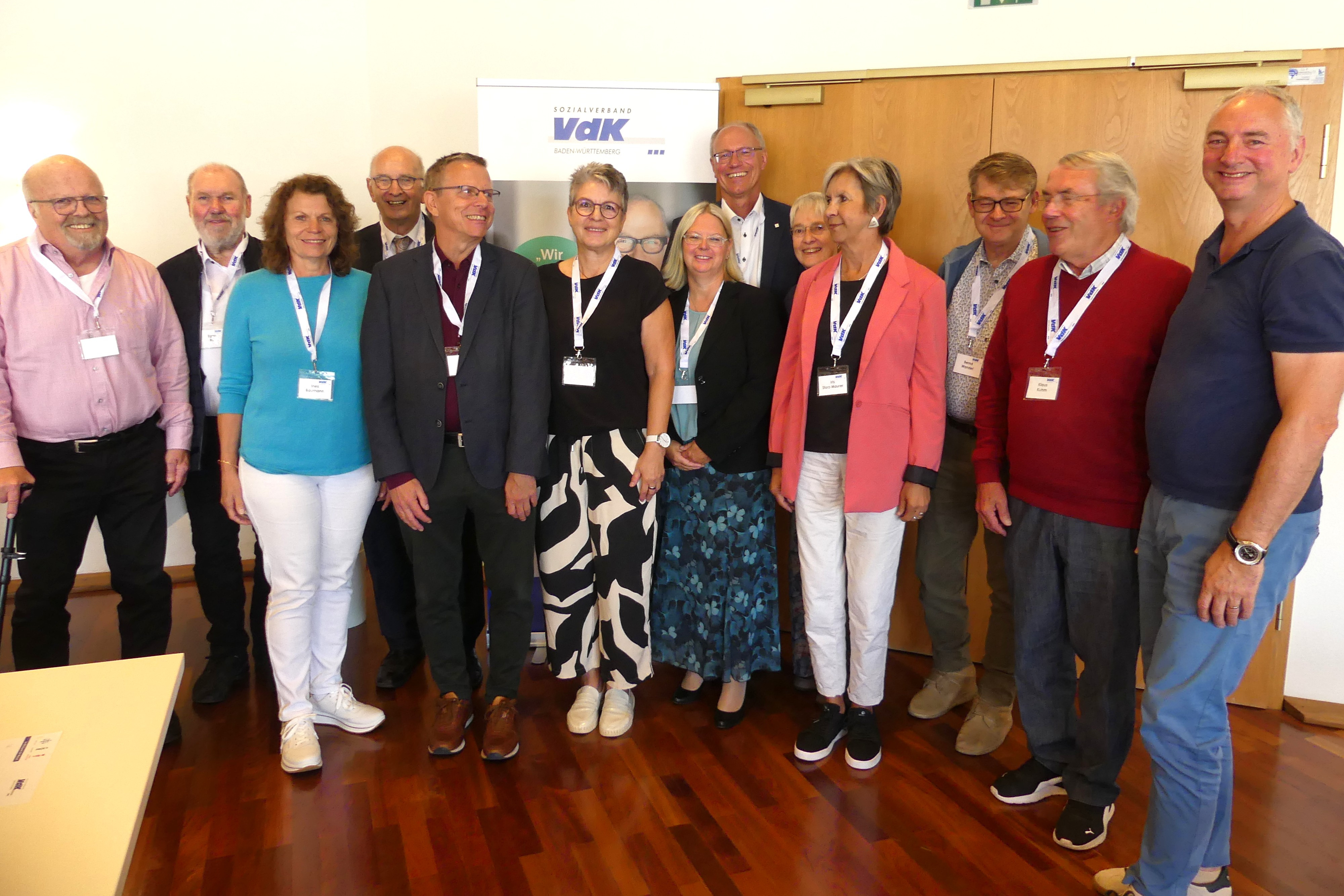 Gruppenfoto: Der am 13.9.2025 neu gewählte Vorstand