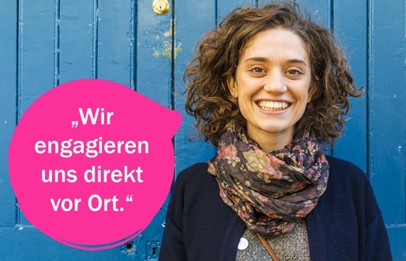 Foto "wir vor Ort"