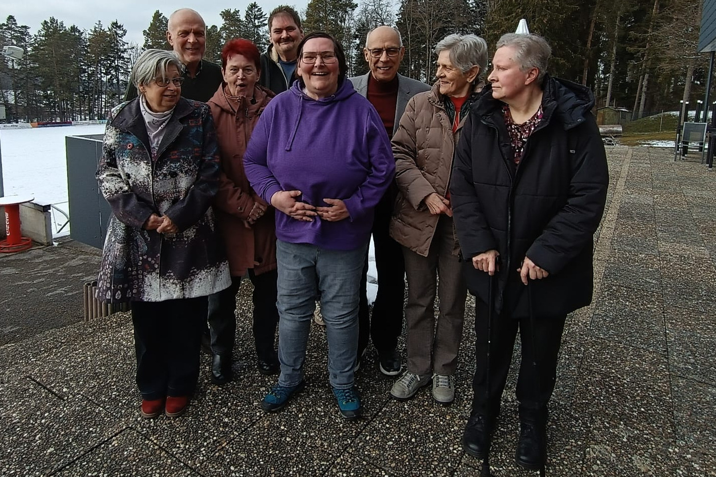 Der komplette Vorstand des Ortsverbands Althengstett Gechingen