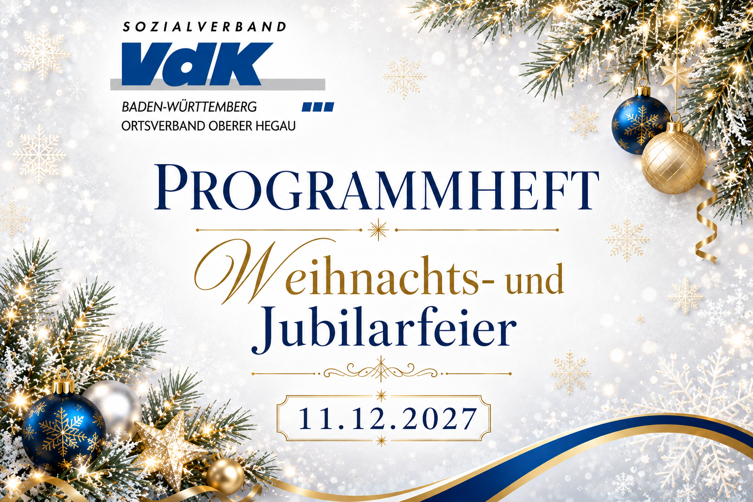 Weihnachts- und Jubliarfeier 2027