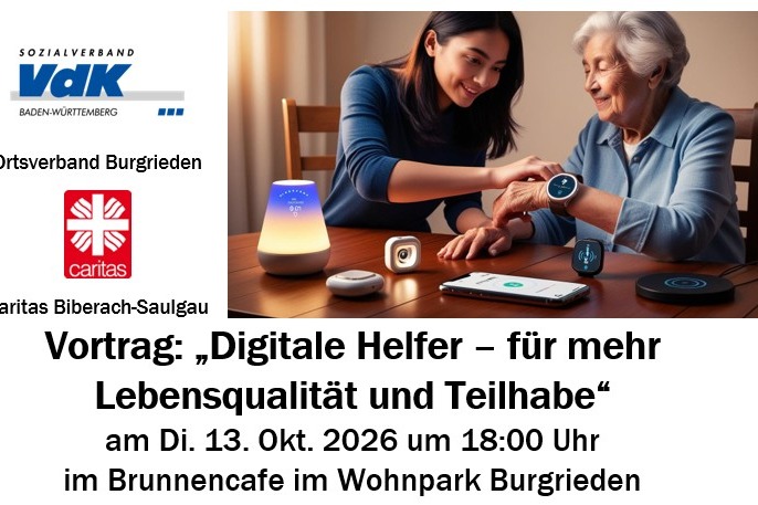Hilfe bei Anwendung der digitalen Helfer