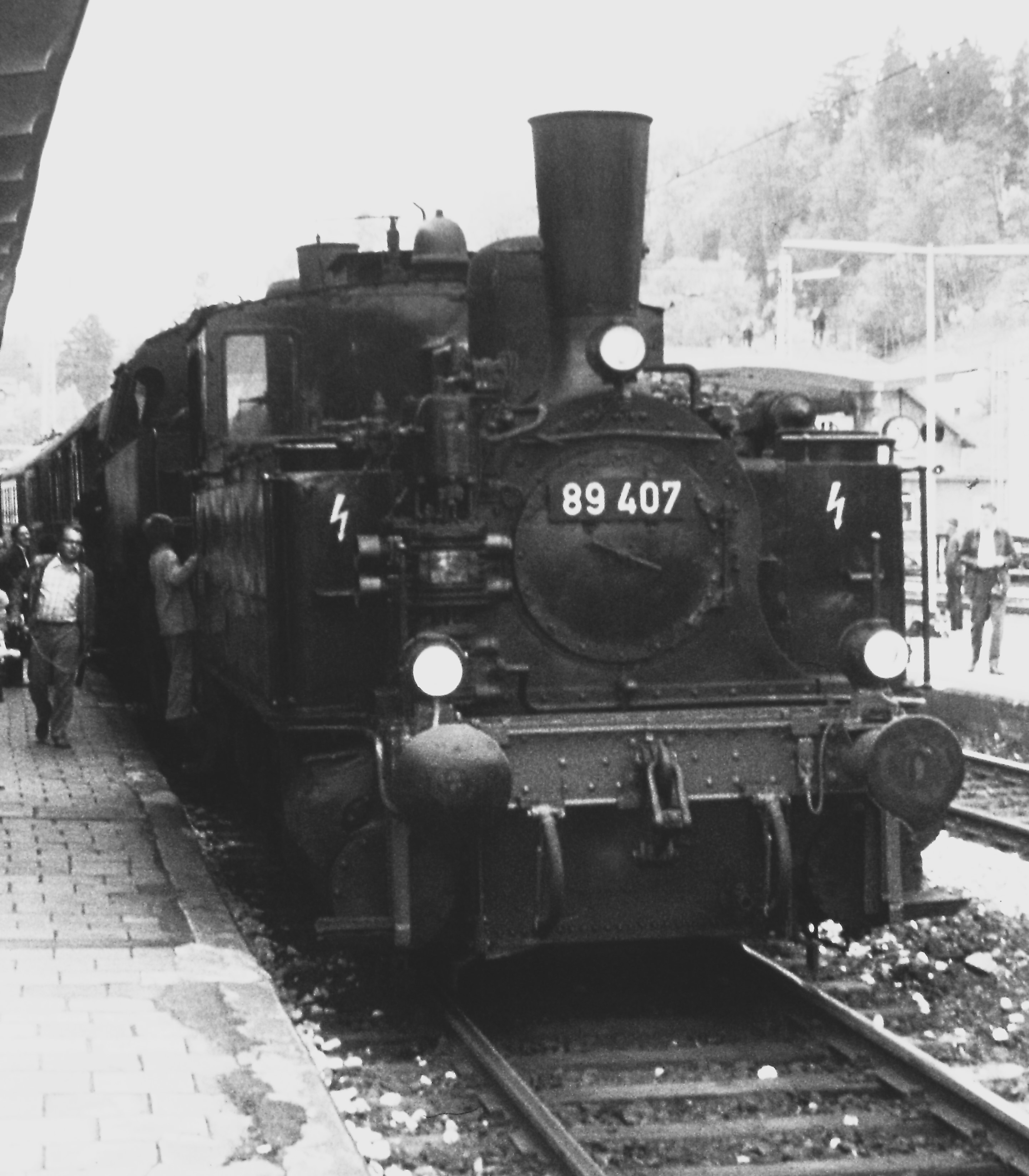 Hist. Dampfzug Orignialaufnahme aus ca 1968