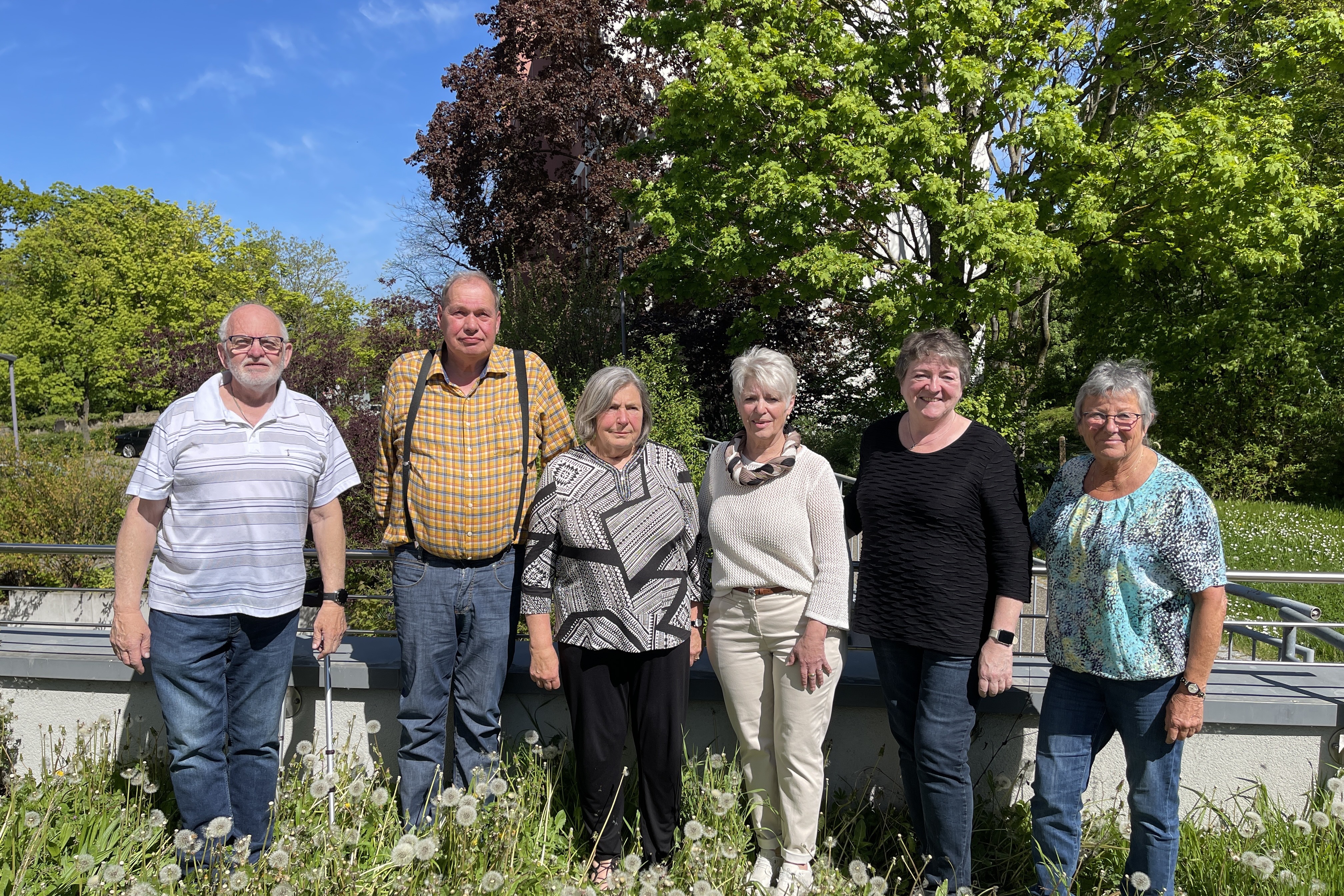 Gruppenbild des neuen Vorstands