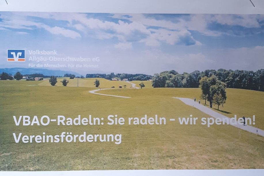 Sie radeln - wir spenden